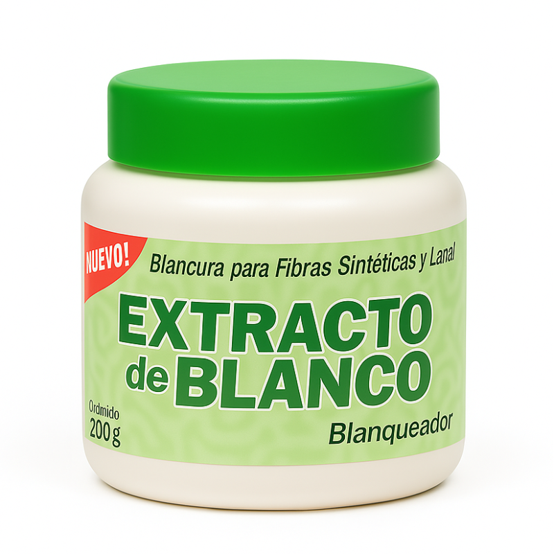EXTRACTO DE BLANCO BLANQUEADOR 200GR LANA Y SINTETICAS