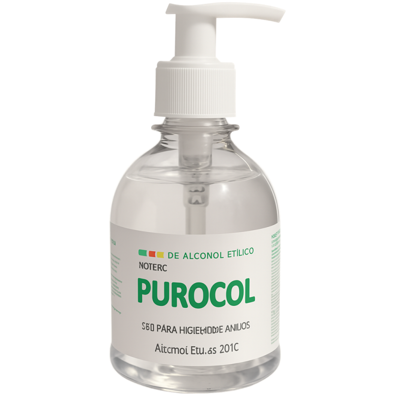 PUROCOL ALCOHOL GEL 250ML CON VALVULA
