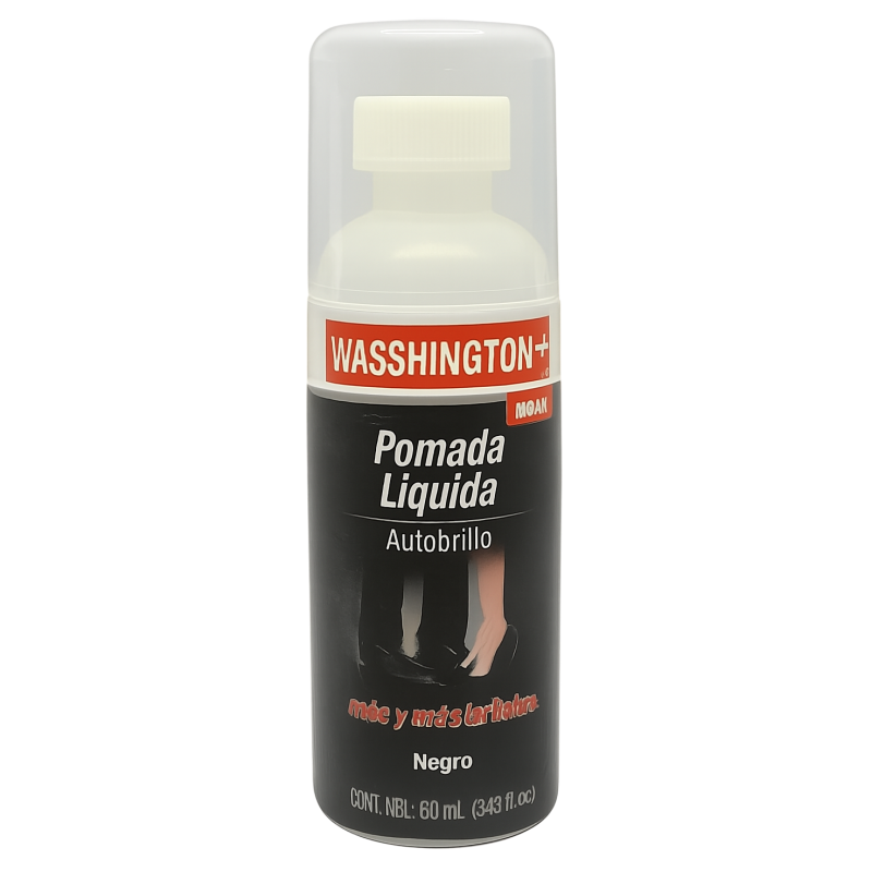 WASSINGTON POMADA BRILLO NEGRA 60CM