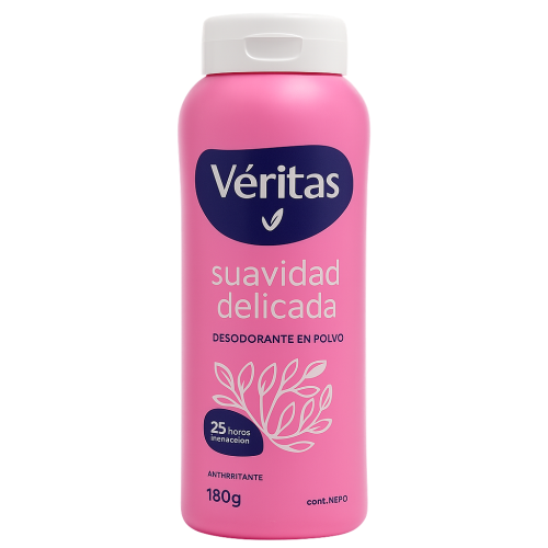 VERITAS TALCO 180G SUAVIDAD DELICADA