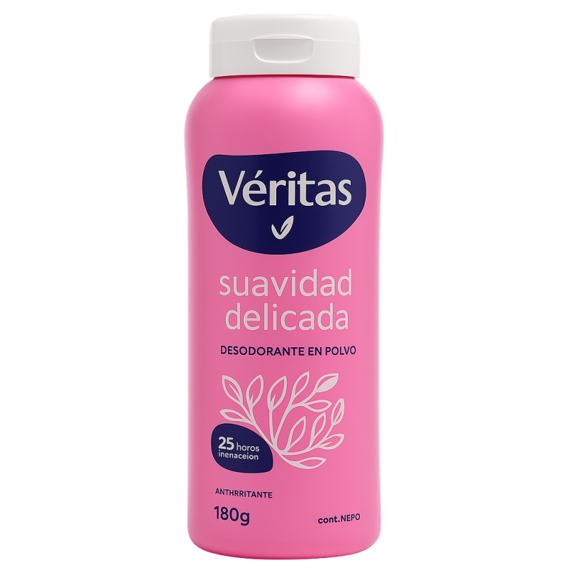VERITAS TALCO 180G SUAVIDAD DELICADA