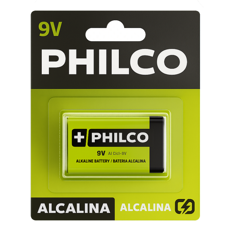 PHILCO BATERIA 9V 1U