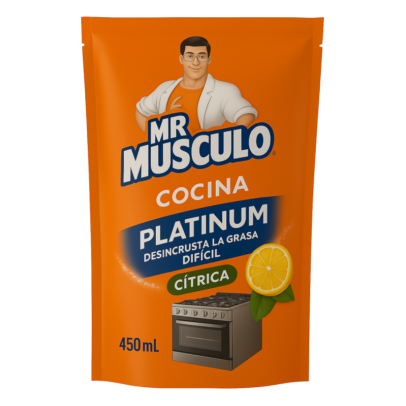 MR MUSCULO ANTIGRASA PLATINUM 450ML COCINA