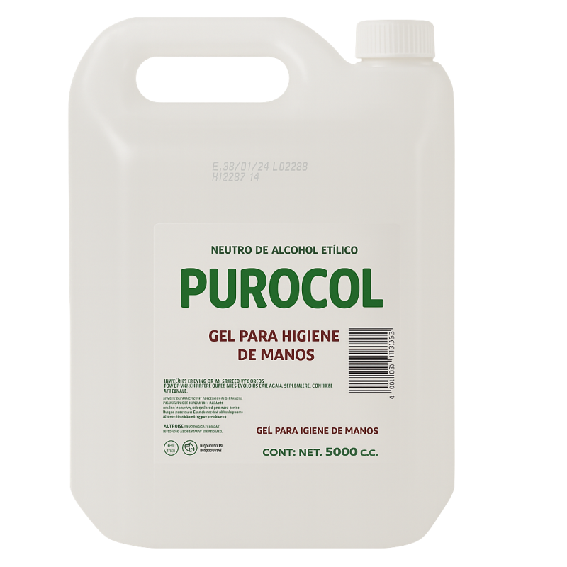 MF/PUROCOL ALCOHOL GEL 5L 70%