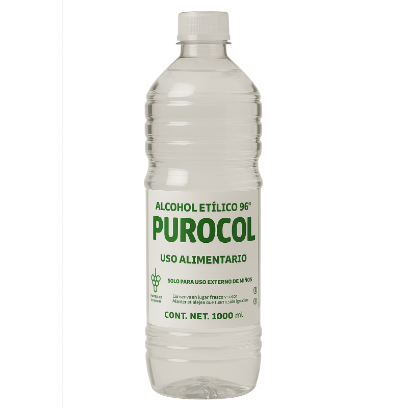 PUROCOL ALCOHOL FINO 1000CC 96º