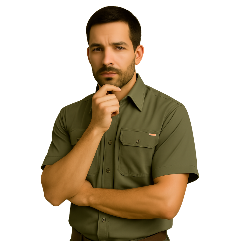 AIRE LIBRE CAMISA SPORT MANGA CORTA