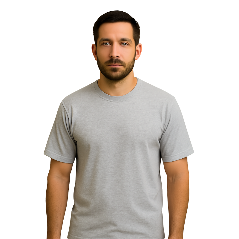 AIRE LIBRE REMERA MANGA CORTA ALGODON