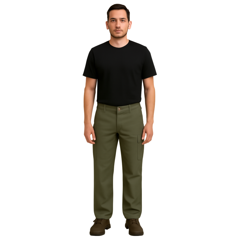 AIRE LIBRE PANTALON CARGO BOLSILLOS CON FUELLE