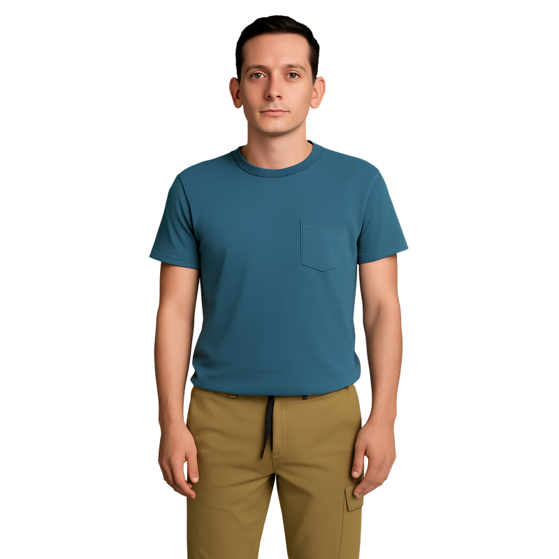 AIRE LIBRE REMERA TRAFUL CON BOLSILLO