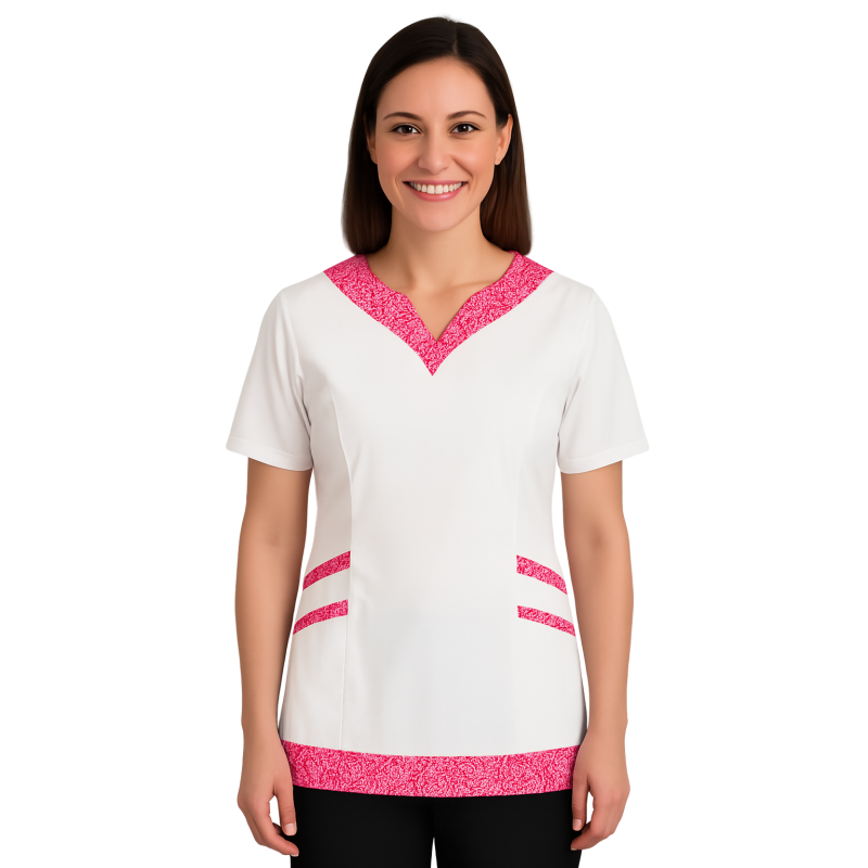 JACQUES LECLEAR CHAQUETA ESCOTE CORAZON APLIQUES