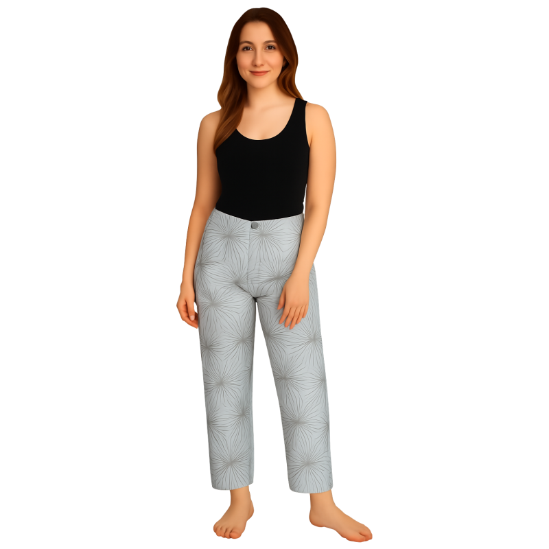 JACQUES LECLEAR PANTALON DAMA ESTAMPADO / LISO