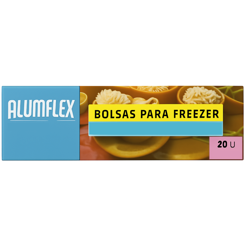 ALUMFLEX BOLSAS FREEZER 20U 30X45CM