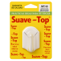 SUAVE-TOP PERCHA EXTRA GRANDE BLANCA 1U 7,5CM (COD-65)