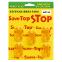 SUAVE-TOP PERCHA CHICA BLANCA 5U 3CM (COD-49)