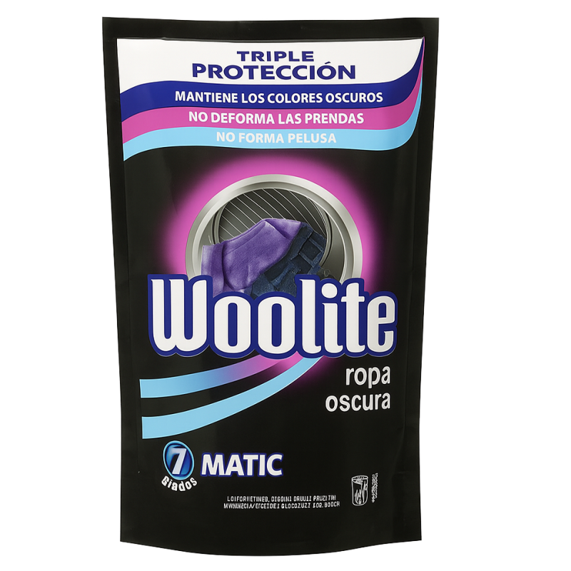 WOOLITE JABON LIQUIDO 450ML BLACK SACHET