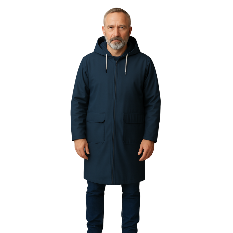 SEGUMOI CAPA DE LLUVIA AZUL MARINO