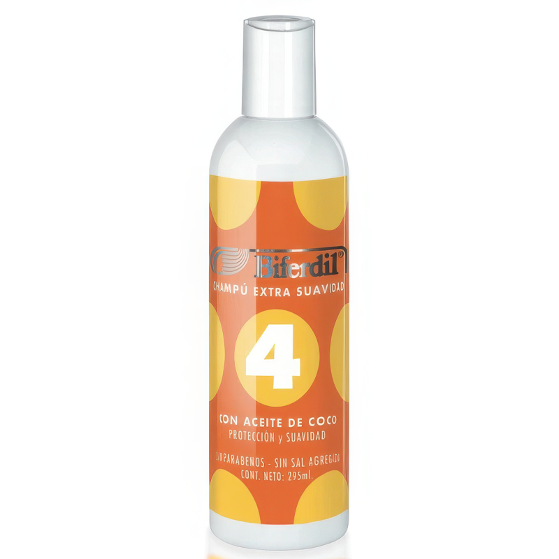 BIFERDIL SHAMPOO 295ML 4 EXTRA SUAVIDAD