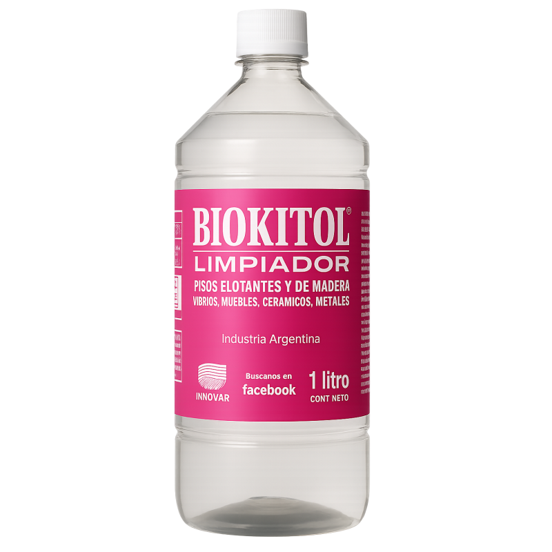 BIOKITOL LIMPIADOR PISOS FLOTANTES Y MADERA 1L