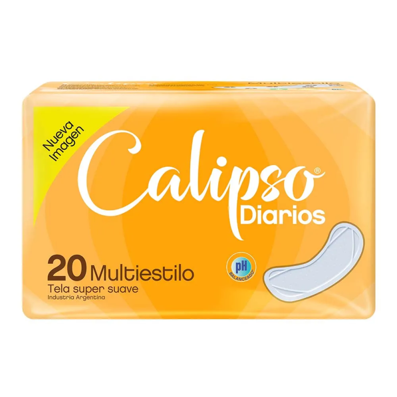 CALIPSO PROTECTORES DIARIOS 20U MULTIESTILO