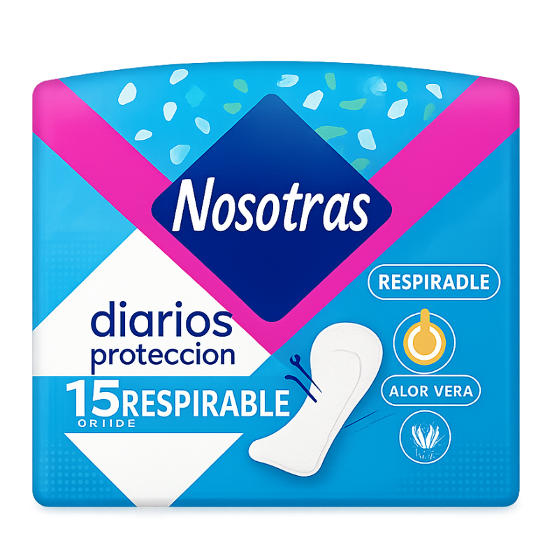 NOSOTRAS PROTECTORES 15U RESPIRABLES