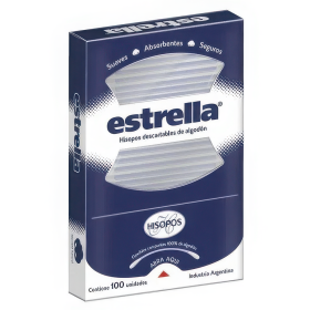 ESTRELLA HISOPOS 100U