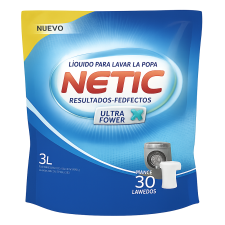 NETIC JABON LIQUIDO 3L ULTRA POWER