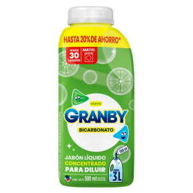 GRANBY JABON LIQUIDO 500ML CONCENTRADO