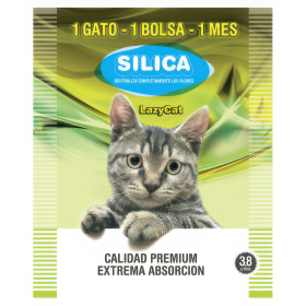 LAZY CAT PIEDRAS SILICAS GATOS 3.8L ORIGINAL