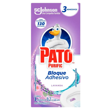 PATO PURIFIC LIMPIADOR ADHESIVO LAVANDA
