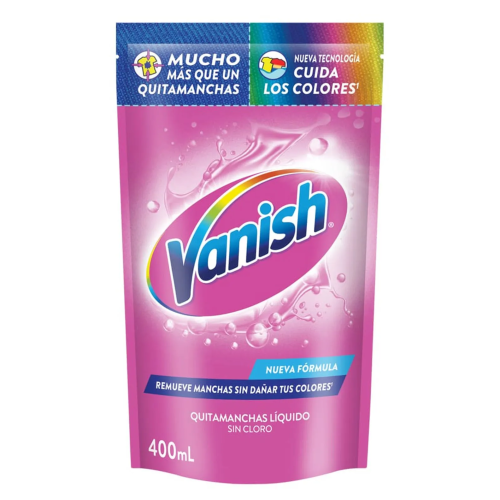 VANISH QUITA MANCHAS 400ML LIQUIDO DOY