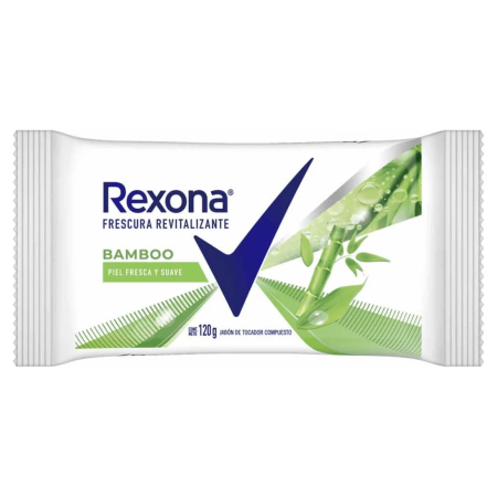REXONA JABON TOCADOR 1U 120G BAMBOO