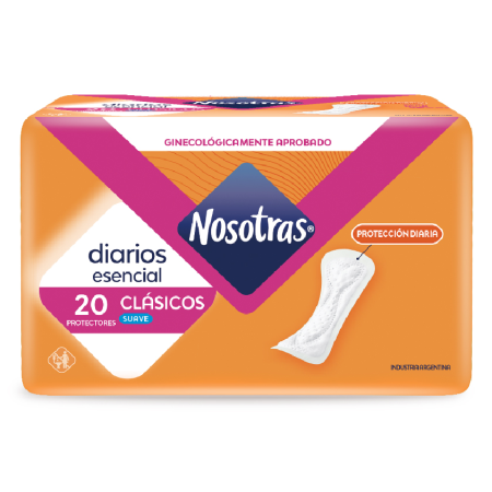 NOSOTRAS PROTECTORES DIARIOS 20U ESENCIAL