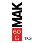 MAK CLORO GRANULADO RAPIDO DOY 1KG 60G