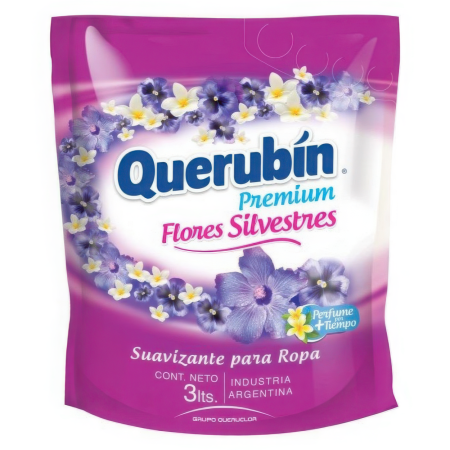 QUERUBIN SUAVIZANTE PREMIUM 3L FLORES SILVESTRES