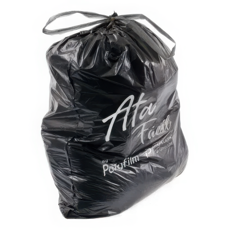 ATA FACIL BOLSAS FAMILIARES 45X60 15U NEGRAS