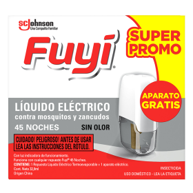 FUYI LIQUIDO REPELENTE MMM 45 NOCHES