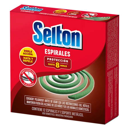 SELTON ESPIRALES 12U MATA Y REPELE