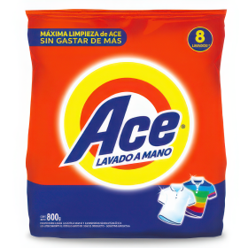 ACE JABON POLVO 800GR REGULAR