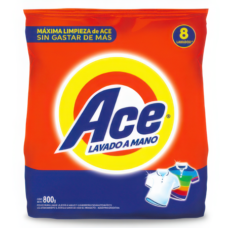 ACE JABON POLVO 800GR REGULAR
