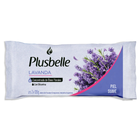 PLUSBELLE JABON TOCADOR 3U 120G LAVANDA