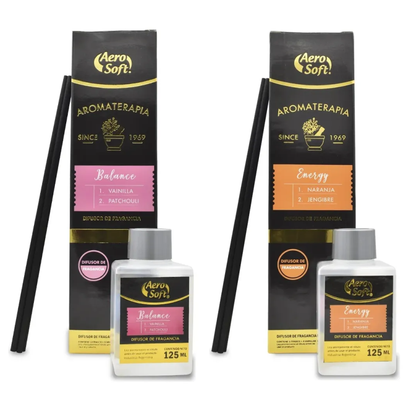 AERO SOFT DIFUSOR AROMA 125ML