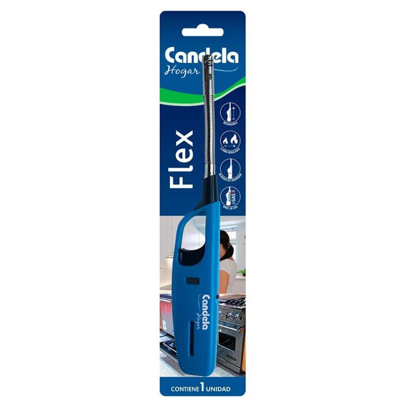 CANDELA ENCENDEDOR FLEX RECARGABLE