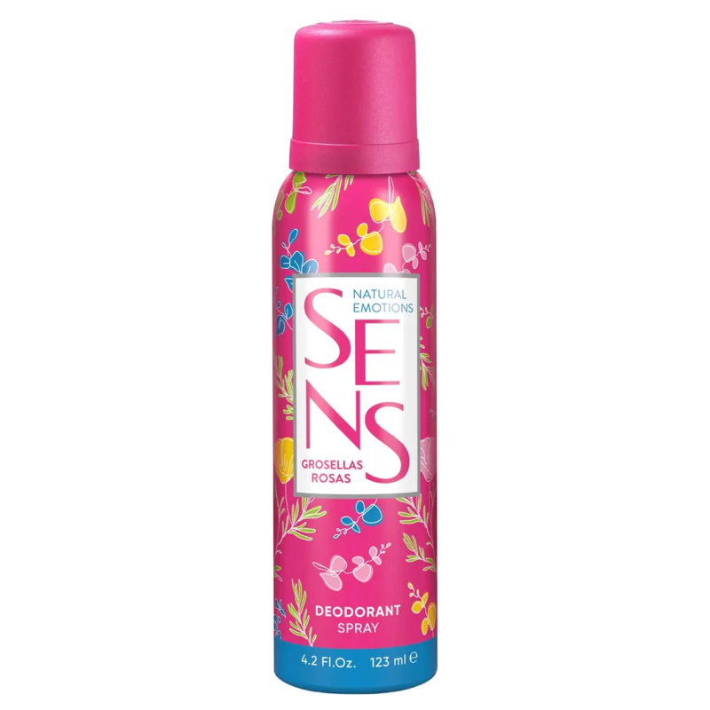 SENS DESODORANTE 123ML GROSELLAS ROSAS