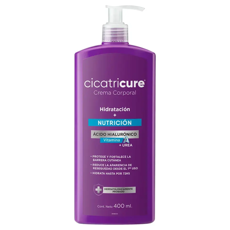 CICATRICURE CREMA 400ML ACIDO HIALURONICO