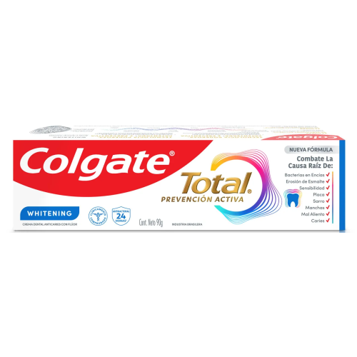 COLGATE CREMA DENTAL 90G WHITENING
