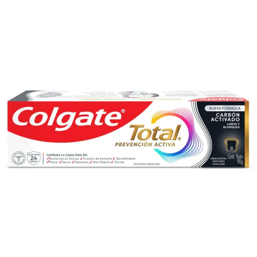 COLGATE CREMA DENTAL 90G CARBON ACTIVADO