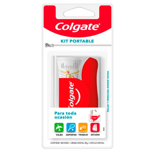 COLGATE CEPILLO KIT PORTABLE