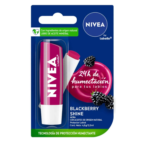 NIVEA LABELLO PROTECTOR BLACKBERRY 4.8G