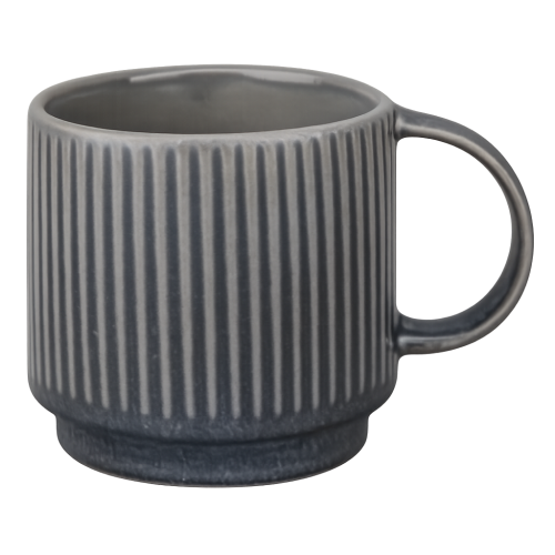 SINA TAZA CERAMICA RAYAS VERTICALES