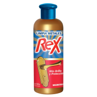 REX LIMPIA METALES 500CC BRILLO Y PROTECCION